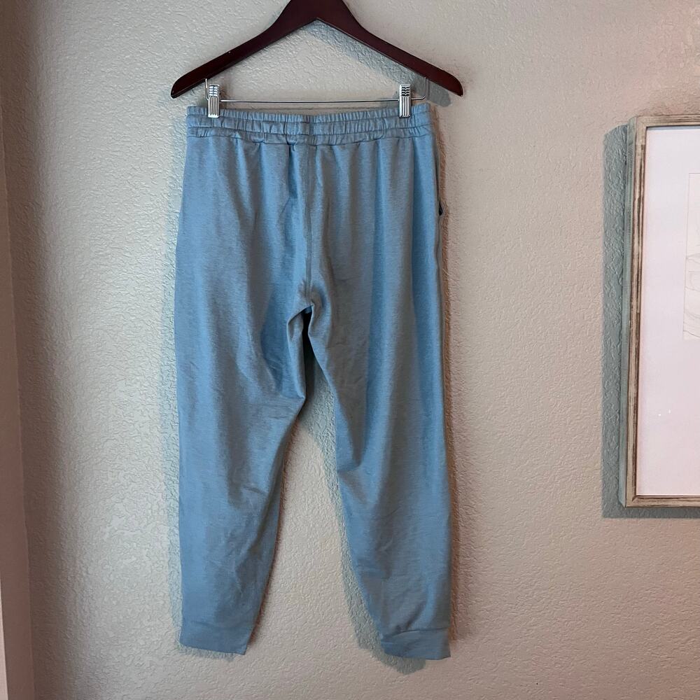 Vuori Performance Jogger Women’s DreamKnit Pants Heather Blue Soft Medium - Picture 7 of 9